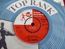 THE FLAMINGOS   -  LOVE WALKED IN / YOURS   -  ORIG UK   TOP RANK JAR 213 (1959)