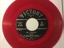 PAT CORDEL & CRESCENTS VICTORY 1001 MY TEARS / DARLING COME BACK RARE RED WAX 45