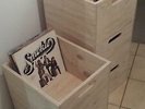 Vinyl record storage crate,Vinyl Records storage box