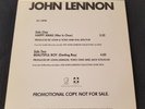 JOHN LENNON 1982 HAPPY XMAS PROMOTIONAL VINYL LP RARE PROMO