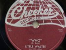 LITTLE WALTER-WHO /IT AIN'T RIGHT ON CHECKER BLUES 78RPM-EX-
