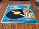 1966  GOLDEN RECORD AMAZING SPIDERMAN MARVEL AGE COMIC SPECTACULARS LP EX/EX+