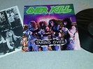 OVERKILL TAKING OVER '87 VINYL LP 81735-1 ATLANTIC MEGAFORCE GOLD STAMPED PROMO