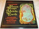 J.R.R.Tolkien's Poems and Songs of Middle-Earth US Vinyl LP Caedmon TC1231 1967