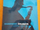 Sonny Rollins Max Roach Saxophone Colossus DG mono RVG etched Metronome VG+