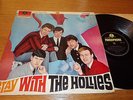 STAY WITH THE HOLLIES  - THE HOLLIES  - ORIGINAL UK PARLOPHONE LABEL  -  1964.