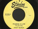Country Bopper 45   Jimmy Blakley   Standing In Line    Starday Custom   Listen