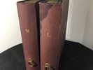 12”His Master's Voice Shellac Record Storage Book Holder Notebook 2pc Lot