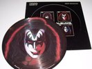 KISS - LP - GENE SIMMONS - USA - PICTURE DISC - NBLP P 7120 - WHITE FACE EDIT.