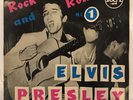 Elvis Presley Ps Ep 45 France Rca 75319 Rock N' Roll No 1 French Biem Rare