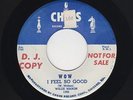 '54 CHESS R&B Mover WILLIE MABON Wow I Feel So Good/Come On Baby M- DJ HEAR