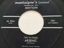 ROCKABILLY The Hi Tones ARSENIC Montaigne 45  Canadian KILLER rockers