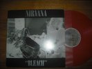 NIRVANA Bleach LP Red/Orange Color Australian Import Grunge Cobain WATERFRONT
