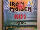 Locandina MOSTER OF ROCK - MODENA 1988 - IRON MAIDEN KISS ANTHRAX HELLOWEEN