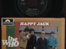 EP THE WHO HAPPY JACK INTER POLYDOR PRODUCTION REF 27799 FRANCE BIEM 60'S