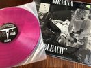 Nirvana Bleach Pink Translucent 3rd Pressing LP VINYL