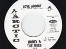 soul funk 45 HONEY & THE BEES Love Addict ARCTIC VG+ HEAR ltd. reissue