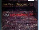 BIG BILL BROONZY w/WASHBOARD SAM ULTRA-RARE ORIGINAL 1958 CHESS BLUES LP DG NM