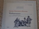 EDUARD MELKUS HANDEL VIOLINSONATEN ARCHIV 2LP