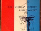 GERRY MULLIGAN QUARTET Paris Concert LP 1955 Orig. DG Pacific Jazz EXCELLENT