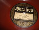 FLETCHER HENDERSON & LOUIS ARMSTRONG- VOCALION 78 RPM - COPENHAGEN/ WORDS- HEAR