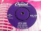 GENE VINCENT: LOTTA LOVIN' 1957 CAPITOL 45 RPM NEAR MINT