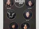 Paul McCartney 1970s Wings UK Merchandising Badges