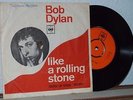 BOB DYLAN - Like A Rolling Stone / Gates of Eden - RARE PS CBS 201811 1965