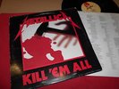 METALLICA Kill em all LP 1983 MUSIC FOR NATIONS ANTHRAX EXODUS SLAYER