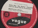 78RECORD '' WILLIE MAE ''BIG MAMA''THORNTON'' HOUND DOG''& ''MISCHIEVOUS BOOGIE'