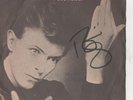1977 - DAVID BOWIE  - HEROES - V-2 SCHNEIDER - ORIGINAL - AUTOGRAFO AUTOGRAPH