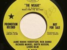 The Band The Weight/I Shall Be Released Rare US Promo 45 w/ Solo Credits Capitol