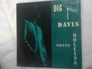 Miles Davis Featuring Sonny Rollins Dig Prestige LP 7012 Reiss 1958 Mono. VG+
