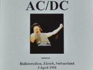 AC/DC 3 LP-Set Zürich 1981 TESTPRESSING ONLY 15 copies Angus Young AC DC