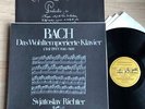 RICHTER Well-tempered Clavier Pt.1 BACH 1stPress EURODISC 3LP Box MINT
