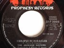 hear THE JACKSON SISTERS I Believe In Miracles on Prophesy PROMO soul funk 45