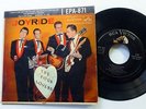 FOUR LOVERS 45 Joyride EP Rca 871 w/PIC SLEEVE doowop d1841