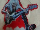 Iron Maiden Fear of the Dark shaped picture disc record