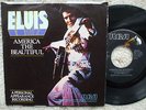 Elvis Presley - America the Beautiful / My Way - RARER USA Picture Sleeve + 45