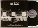 AC/DC  Let There Be Rock   Hard Rock   2nd 1978 Label  Australian Press