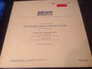 DGG-Archiv 198186 Red Stereo Pierre Fournier Violoncello Nr.3 Plays Bach Nr1-3