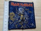 IRON MAIDEN woven Patch Vintage Live After Death Judas Priest Accept Saxon rare