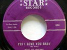 DIADEMS 45 Why Don't You Believe Me / Yes I Love You Baby STAR doowop c817