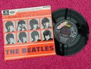 THE BEATLES 1964 UK 1st PRESS FACTORY SAMPLE DEMO A HARD DAYS NIGHT E.P VG++