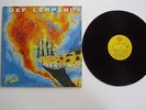 DEF LEPPARD First Strike LP Belgium only vinyl 1985 Rare 33t NWOBHM iron maiden