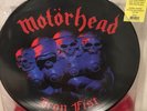 Motorhead 'Iron Fist' LTD Ed Italian Re-Issue LP Picture Disc Vinyl Record New