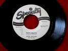 LITTLE RICHARD  TUTTI FRUTTI  RARE WHITE LABEL  I'M JUST A LONELY GUY    R&B 45