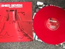SHED SEVEN INSTANT PLEASURES **RARE HAND SIGNED*** RED VINYL LP