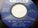 JERRY LANDIS aka PAUL SIMON promo VG++ AMY 45 THE LONE TEEN RANGER b/w LISA ws39