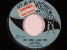 Northern Soul 45 TONY HESTOR Just Can't Leave You/Watch Yourself on Karate VG++